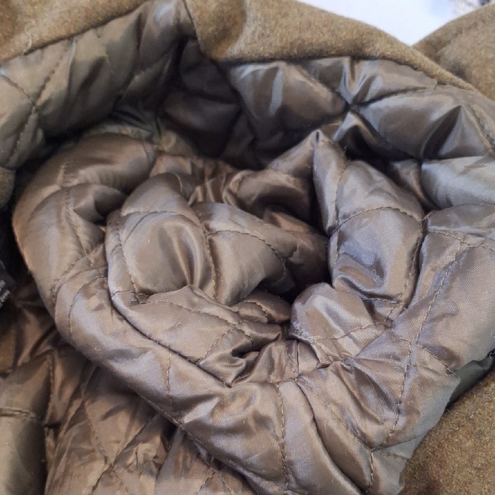 Wool Double-Breasted Pea Coat, Cropped, Members brand Sz 8 NWOT - Picture 11 of 12